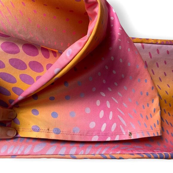 H&M Disco Ombre Sunset Flare Leggings in Stretch Jersey - Picture 9 of 10